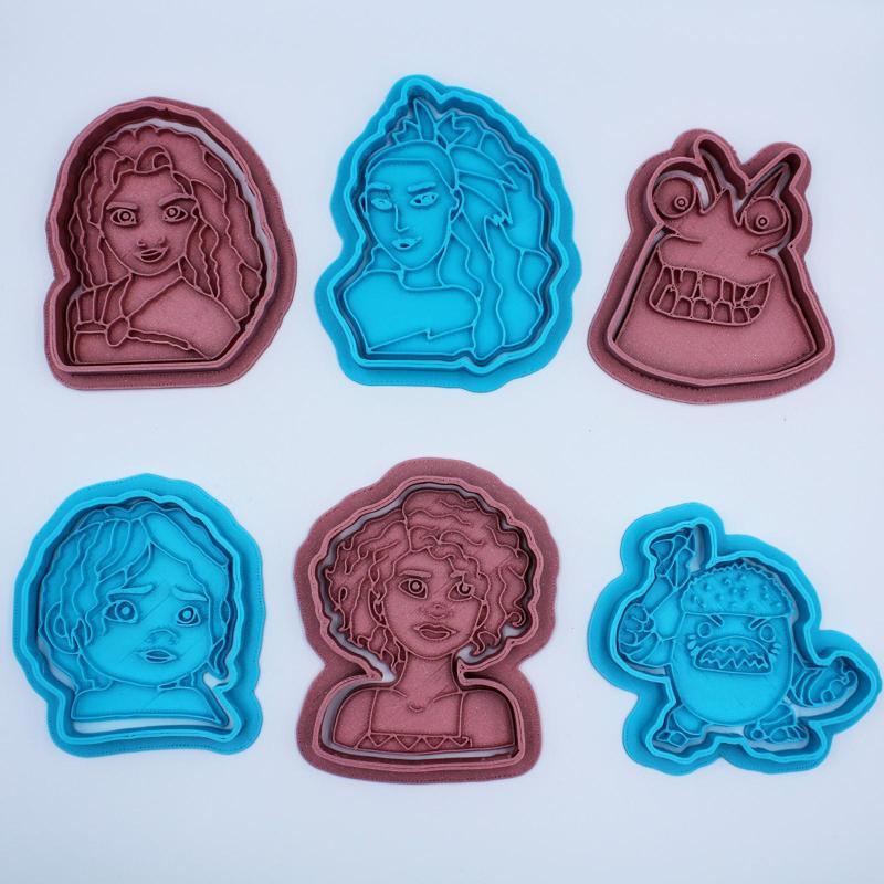 Moana 2 Cookie Cutter Pack of / 6 piece  Vaiana Movie