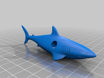 shark key chain
