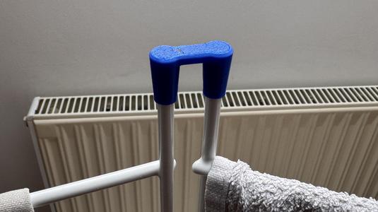 Clothes drying rack hinge joint bracket thingy