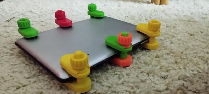 Adjustable Phone Screen Fastening Clamp