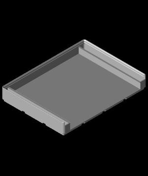 Gridfinity Discbound Junior Paper Tray - Back.stl