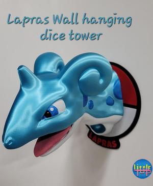 Lapras Dice Tower Wall mount