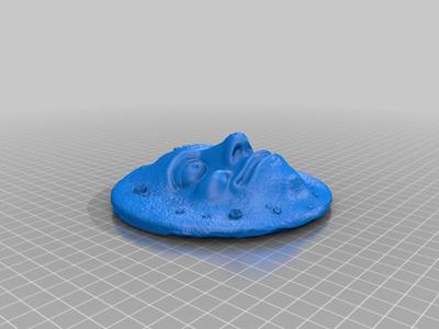 Glow-in-the-dark Moon Face