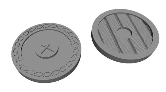 Dwarven shield set