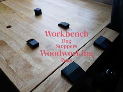 Workbench Dog Stoppers - Woodworking Pegs
