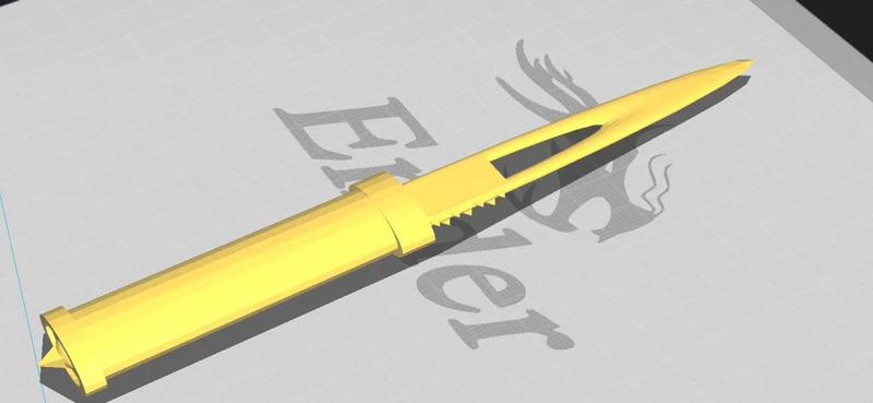 GAR Knife With GlassBreaker   