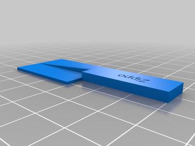 cotton Spatula for a Zippo