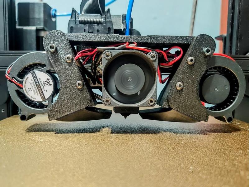 Persano Duct for the CR6 SE - 4020, 5015 and 5020 Blowers with ADXL 345 Mount option