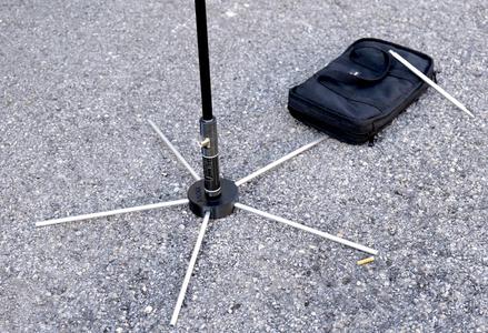 JPC antenna ground support