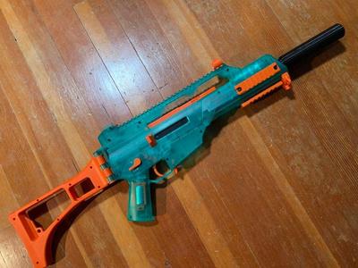 Lightning blaster suppressor 