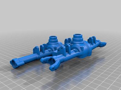 Axle housing for Axial AR44