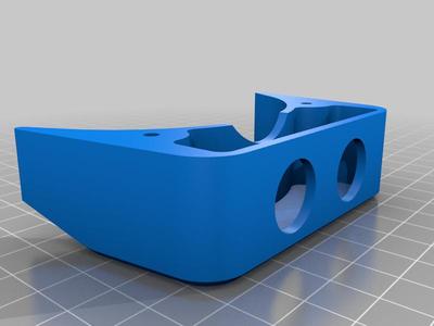 new connector-panel for 2x GX16 in HEQ5 Mount (Onstep Mod)