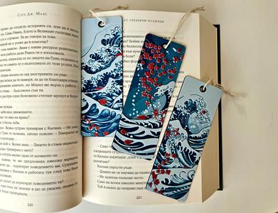 "Cherry Blossom Tide" - Bookmarks Set