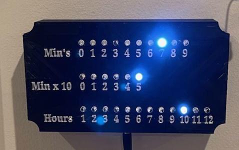 LED "Ball" clock