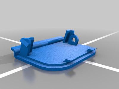 BMW E30 (1982-1994 3 Series) Pfeba Bumper Tow Hook Cover - Rear