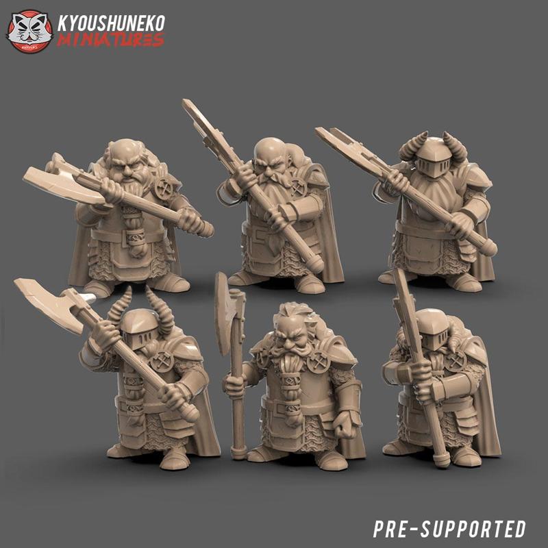Dwarf Great Axe Units