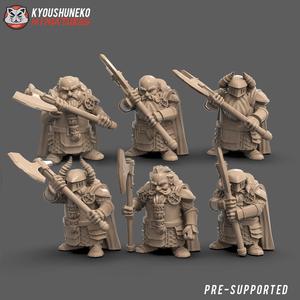 Dwarf Great Axe Units