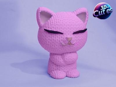 knitted cat