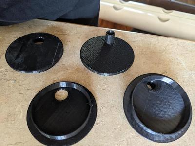 PVC Endcaps for Hydroponics 3in pipe