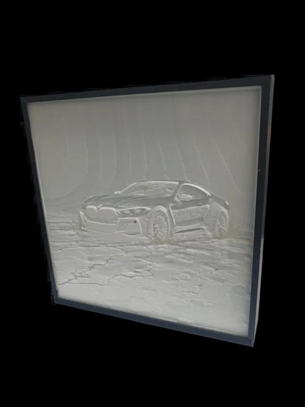 lithophane Rahmen für 156 x 156 x 2,5   
