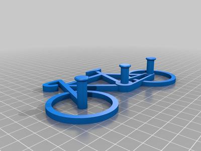 Keychain Bicycle Holder