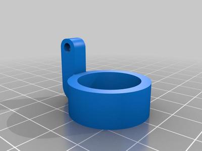 Mini-pistolet for syringe (M6 bolt with screw-thread)