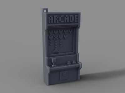 Pixel Arcade Keychain – Miniature Retro Gaming Console