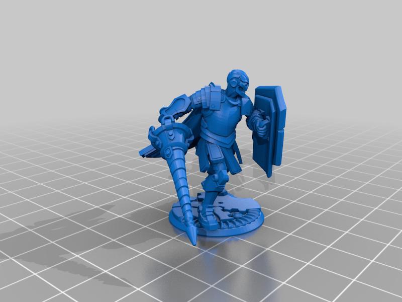 Warforged Cavalry Paladin