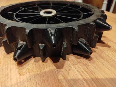 Worx lawn mower wheel spike
