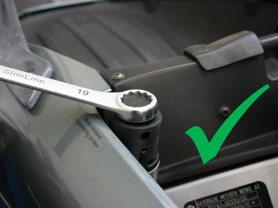 BMW F650CS Oil Filler Cap Tool