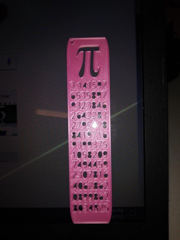 Pi bookmark