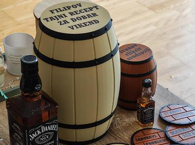 Whiskey Barrel Gift box