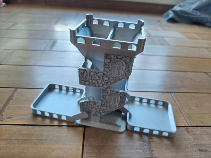 Medieval Dice Tower