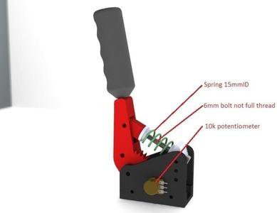 Handbrake EiURA V3 "Pot"