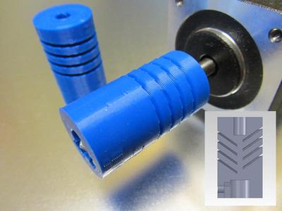Con-Helical Flexible Coupler
