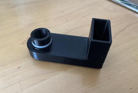 Pro-ject VC-E record cleaning exhaust port