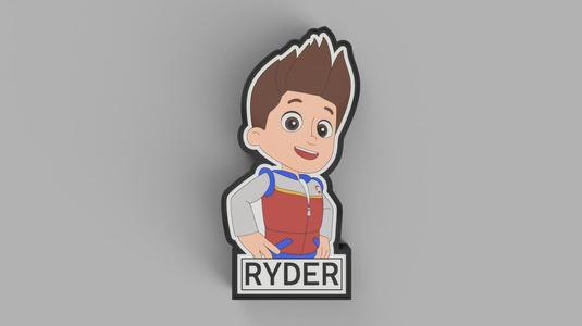 Ryder Paw Patrol Lightbox LED Lamp