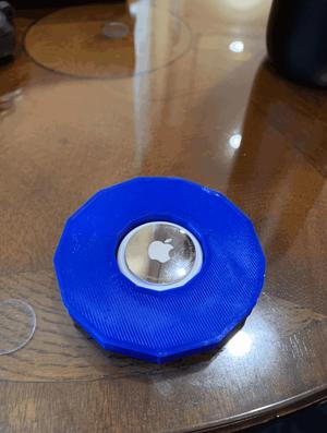 Larq bottle sleeve AirTag concealer.