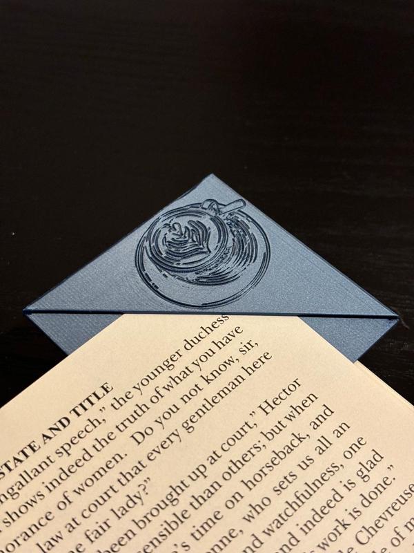 Corner Bookmark (Cappuccino)