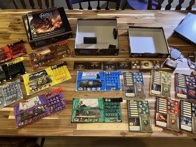 A Game of Thrones Board Game Organizer Inserts (+expansions)