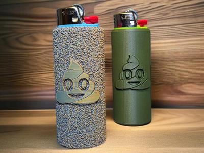 POOP Emoji Bic Sleeve