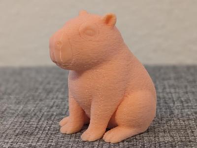 Mini Fuzzy Capybara Buddy 