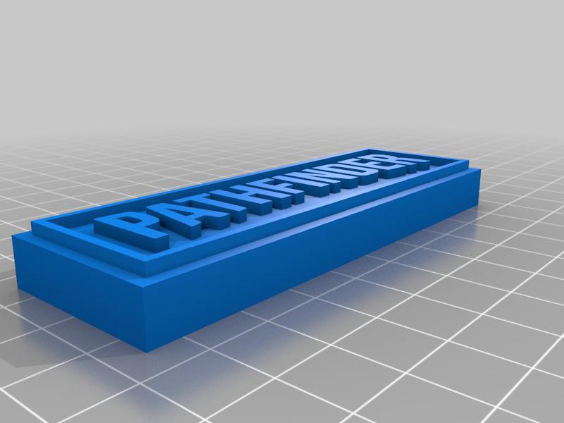 Pathfinder Plate using Netfont