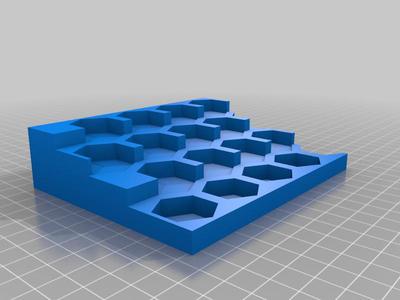 Acrylic Colour Holder