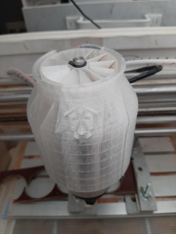 Spindle Air Cooling System for ER11 500 w 52 mm CNC 3018