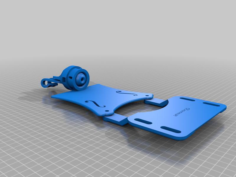 Violinista. violin playing device 