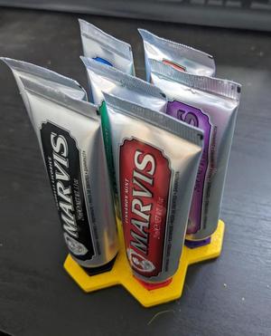 Stand for Marvis toothpaste set