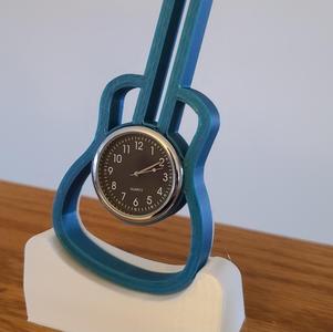 Guitar Time! - 3D Printed Clock #JunesTunes