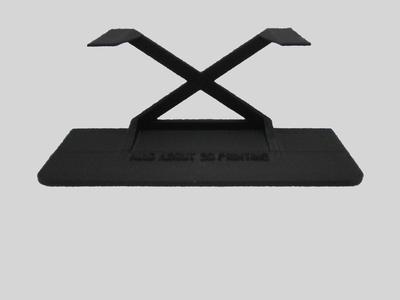 Self Standing Shelve