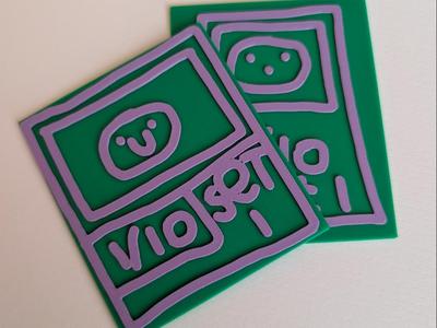 Trading Cards - Smiley and OMG